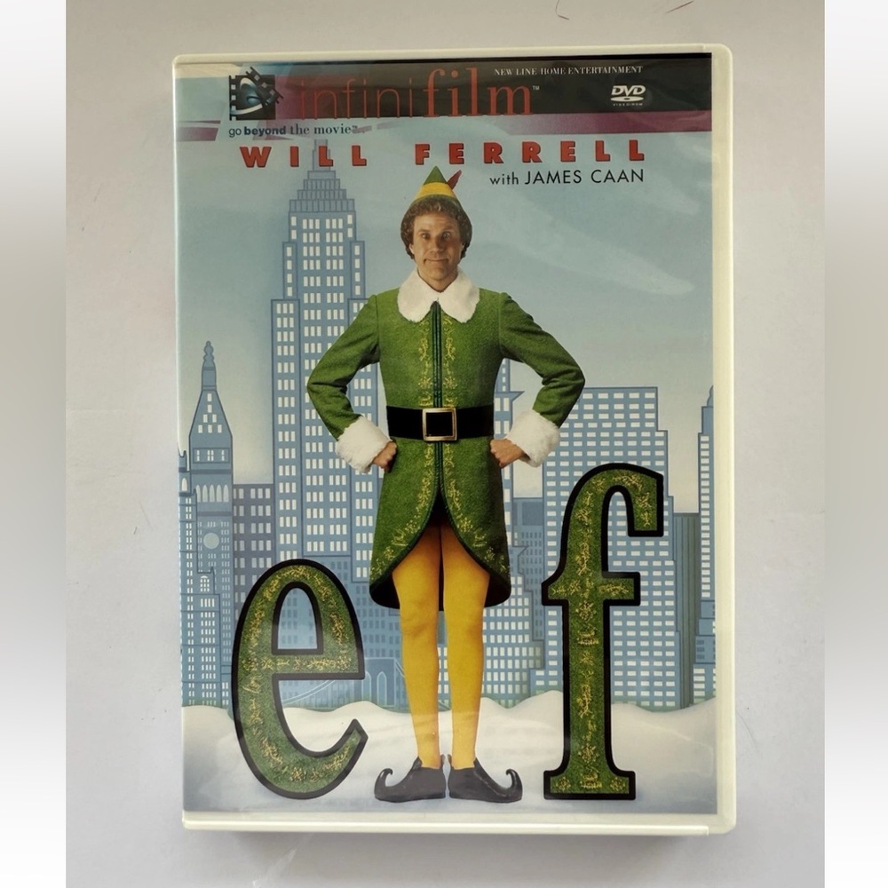 Elf DVD Will Ferrell Widescreen And Special Features